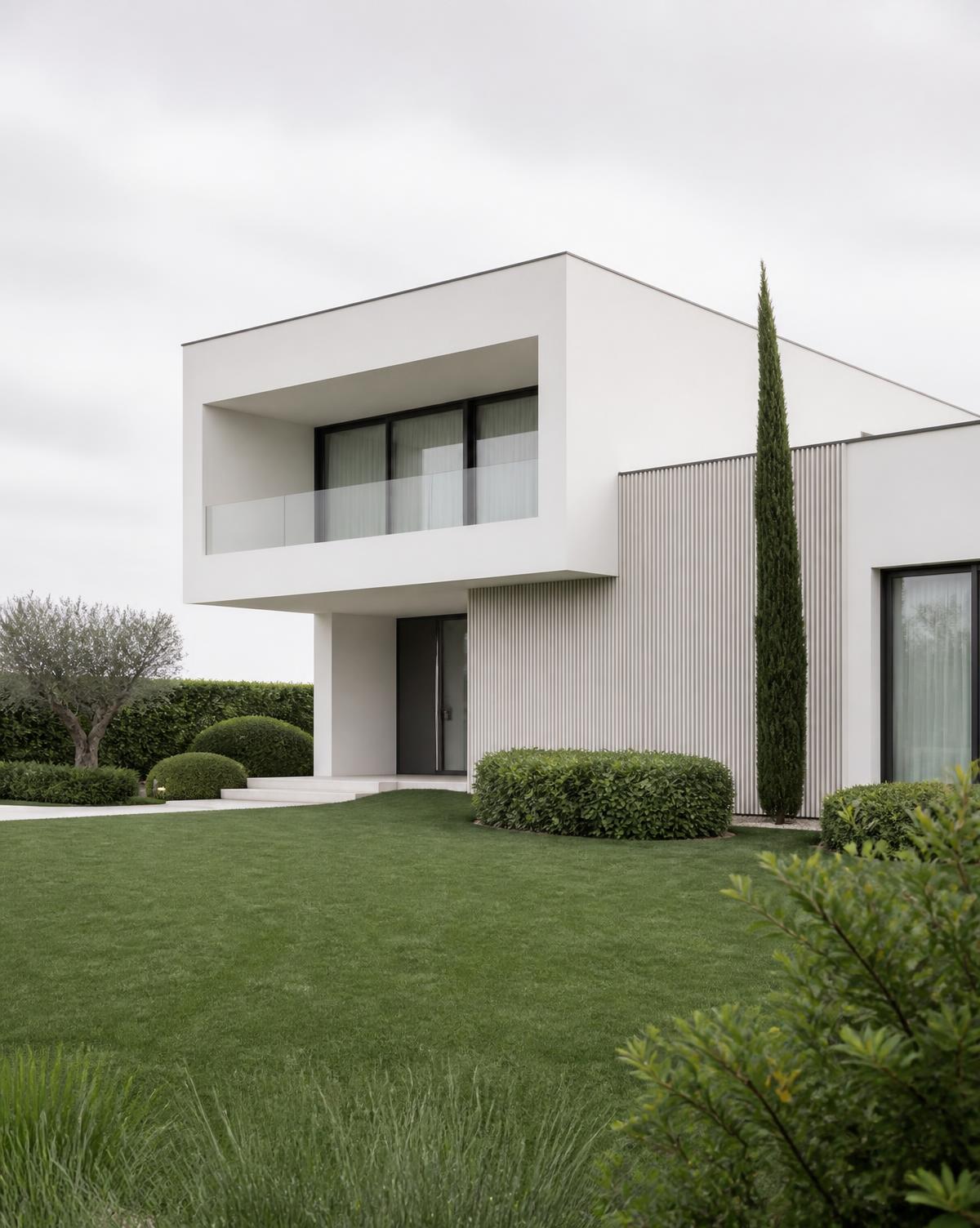 Contemporary residential property under professional maintenance